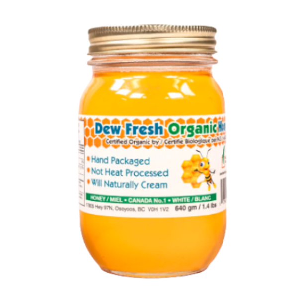 Dew Fresh Organic Local Honey, Original 1Kg